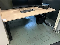 Febrü elektrisch zit-sta bureau met standcontainer - afbeelding 2 van  5