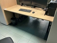 Febrü elektrisch zit-sta bureau met standcontainer - afbeelding 2 van  6