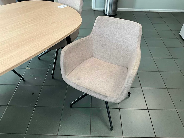 Febrü vergadertafel met 6 stoelen - afbeelding 5 van  5