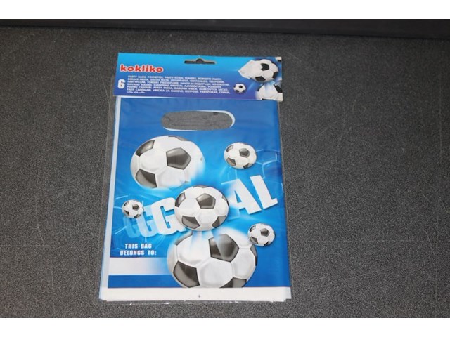 Feestzakjes voetbal 1x in b1 - afbeelding 2 van  3