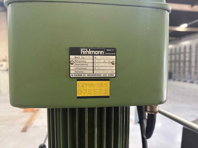 Fehlmann p18s kolomboormachine - afbeelding 6 van  16