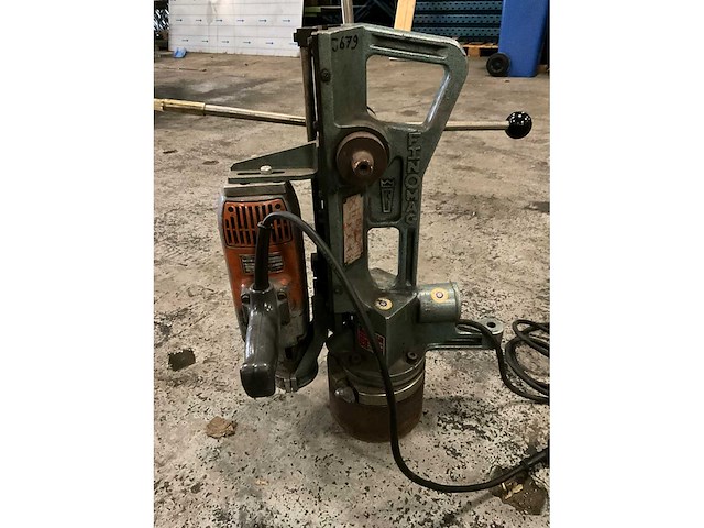 Fein ask672 kernboormachine + funwerk magneetstatief - afbeelding 2 van  5