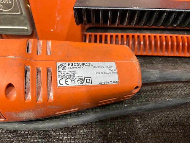 Fein fsc500qsl multitool - afbeelding 8 van  9