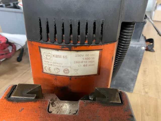 Fein kbm 65 magnetische boormachine - afbeelding 3 van  3