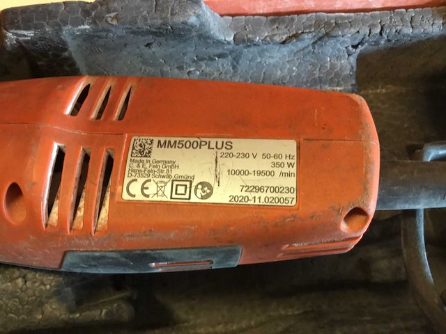 Fein multimaster mm 500 plus multitool - afbeelding 2 van  5