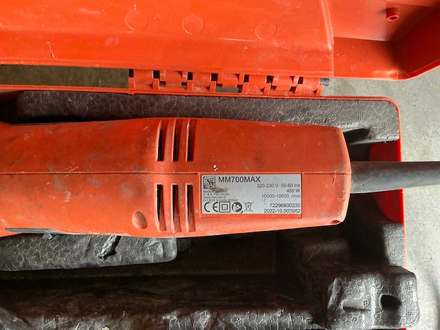 Fein multitool mm700max - afbeelding 2 van  4
