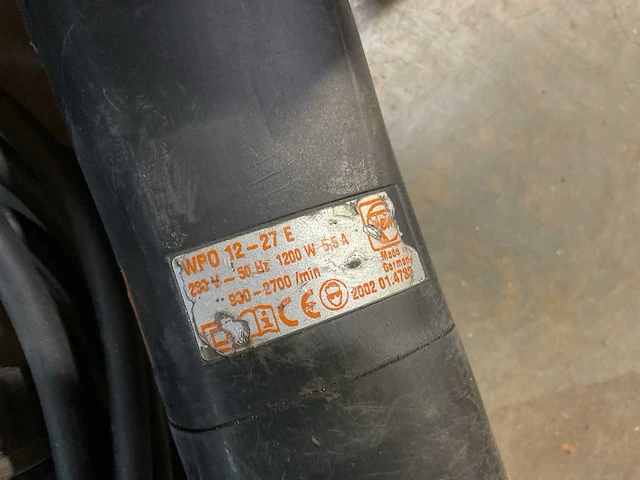 Fein wpo 12-27 e polijstmachine - afbeelding 5 van  5