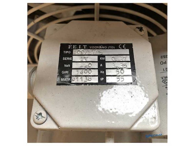 Feit fv400 1400giri engine room ventilator 230v - 50 hz - afbeelding 3 van  3
