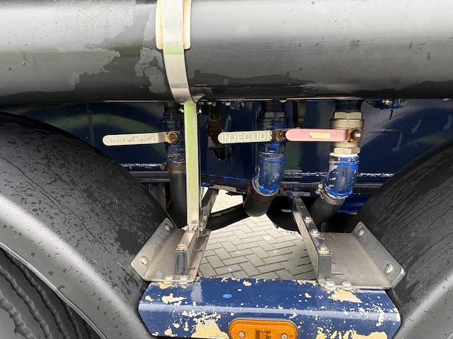 Feldbinder - bulktrailer - 2008 - 59.3 kuub - 4 vakken - stuuras - ok-91-hp - afbeelding 9 van  24