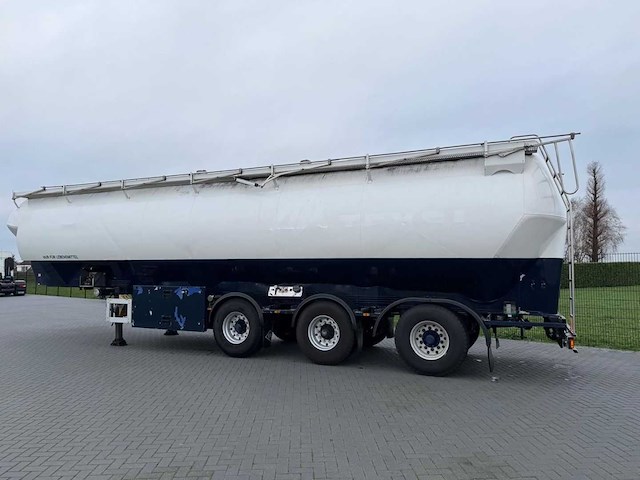 Feldbinder - bulktrailer - 2008 - 59.3 kuub - 4 vakken - stuuras - ok-91-hp - afbeelding 12 van  24