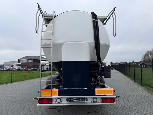 Feldbinder - bulktrailer - 2008 - 59.3 kuub - 4 vakken - stuuras - ok-91-hp - afbeelding 18 van  24