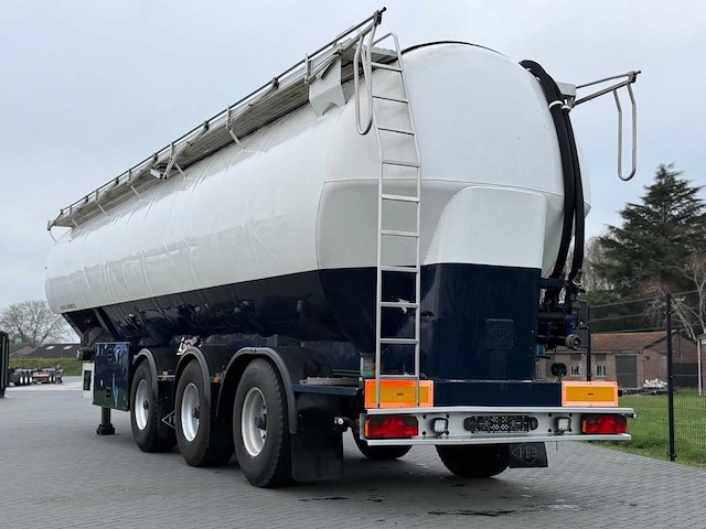 Feldbinder - bulktrailer - 2008 - 59.3 kuub - 4 vakken - stuuras - ok-91-hp - afbeelding 20 van  24