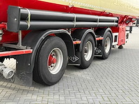 Feldbinder - bulktrailer - 2009 - 59.3 kuub - 4 vakken - stuuras - 3 x 10 tons assen - ok-58-tf - afbeelding 3 van  30