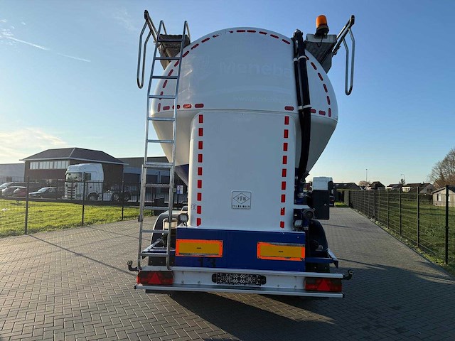 Feldbinder - bulktrailer - 2010 - eut 45.2 - verweeg trailer - city - achteras gestuurd - 45,2 kuub - 7 vakken - ol-28-bt - afbeelding 2 van  29