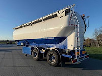 Feldbinder - bulktrailer - 2010 - eut 45.2 - verweeg trailer - city - achteras gestuurd - 45,2 kuub - 7 vakken - ol-28-bt - afbeelding 3 van  29