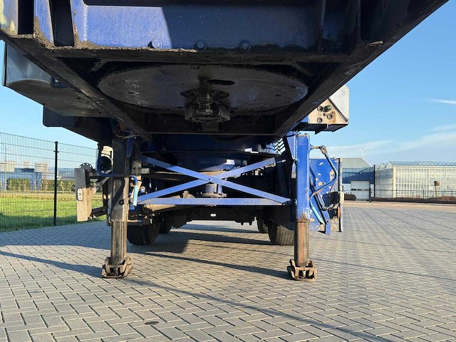 Feldbinder - bulktrailer - 2010 - eut 45.2 - verweeg trailer - city - achteras gestuurd - 45,2 kuub - 7 vakken - ol-28-bt - afbeelding 5 van  29