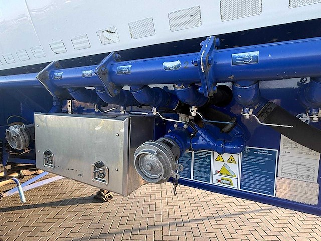 Feldbinder - bulktrailer - 2010 - eut 45.2 - verweeg trailer - city - achteras gestuurd - 45,2 kuub - 7 vakken - ol-28-bt - afbeelding 20 van  29