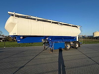 Feldbinder - bulktrailer - 2010 - eut 45.2 - verweeg trailer - city - achteras gestuurd - 45,2 kuub - 7 vakken - ol-28-bt - afbeelding 12 van  29