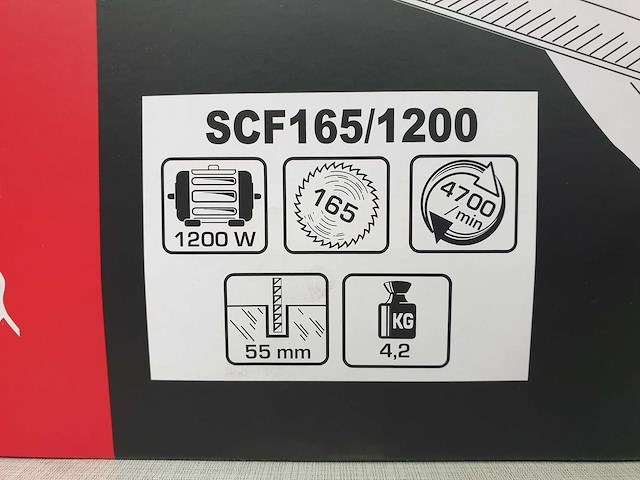 Felisatti - scf165/1200 - - cirkelzaagmachine (2x) - afbeelding 6 van  6