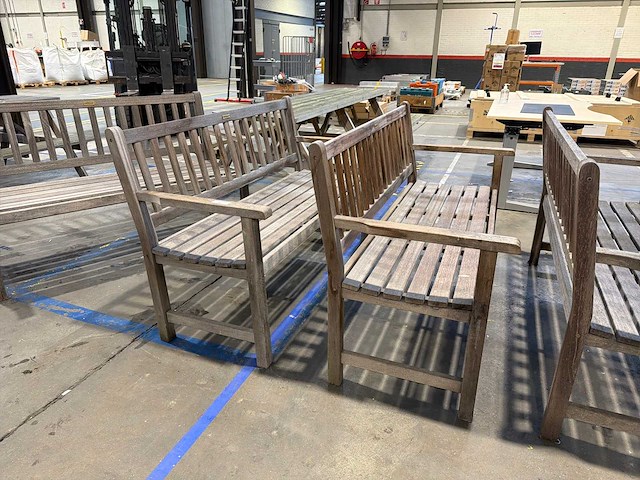 Felixwood tuinbank (2x) - afbeelding 1 van  2