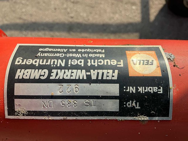 Fella ts 335 dn cirkelhark - afbeelding 6 van  14