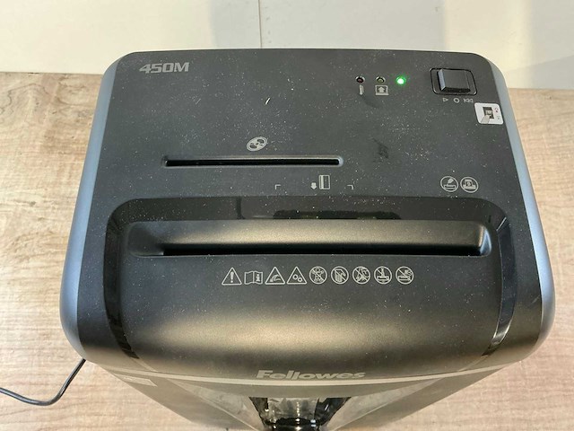 Fellowes 450m papierversnipperaar - afbeelding 2 van  5