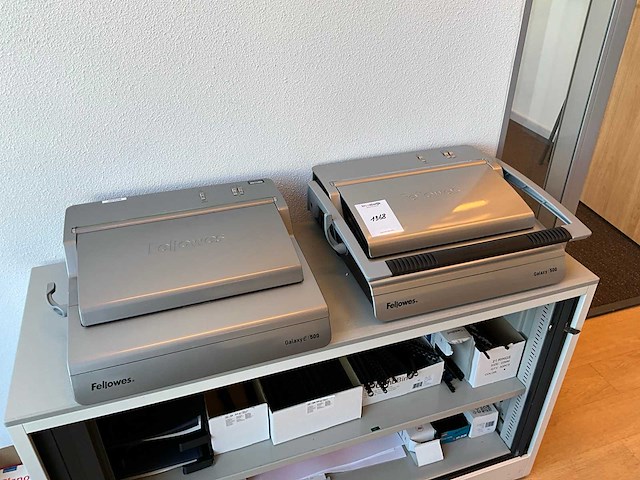 Fellowes galaxy 500 bindmachine (2x) - afbeelding 2 van  5