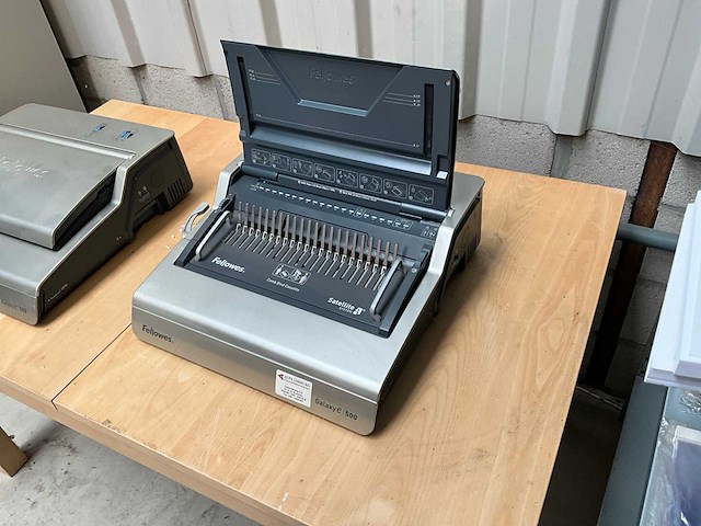 Fellowes galaxy e500 inbindmachine - afbeelding 2 van  7