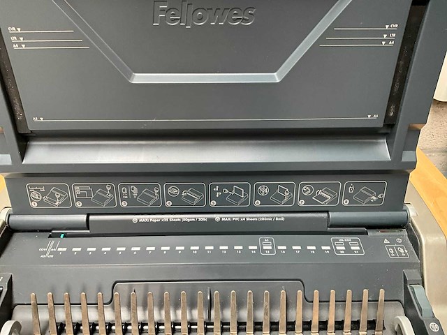 Fellowes galaxy e500 inbindmachine - afbeelding 4 van  7
