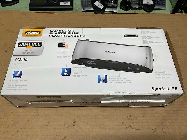 Fellowes spectra 95 lamineermachine - afbeelding 2 van  2