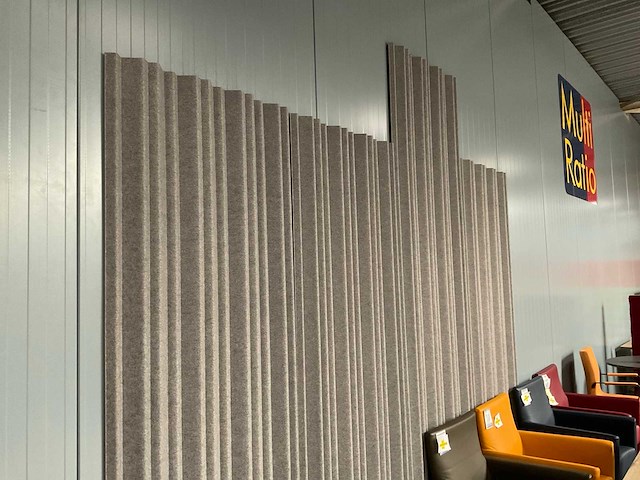 Feltouch cracker edged akoestisch wandpaneel (4x) - afbeelding 2 van  2