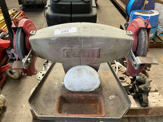 Femi v220 dubbelsteens slijpmachine - afbeelding 2 van  3