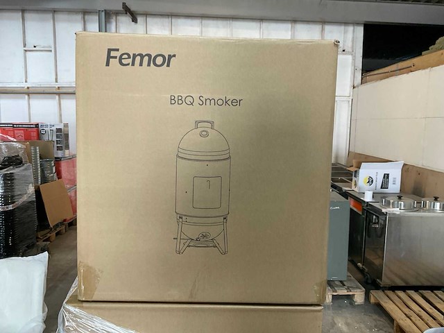 Femor 3-in-1 barbecue rookoven - afbeelding 6 van  6