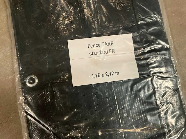 Fence tarp bouwhek zeilen divers (38x) - afbeelding 4 van  6