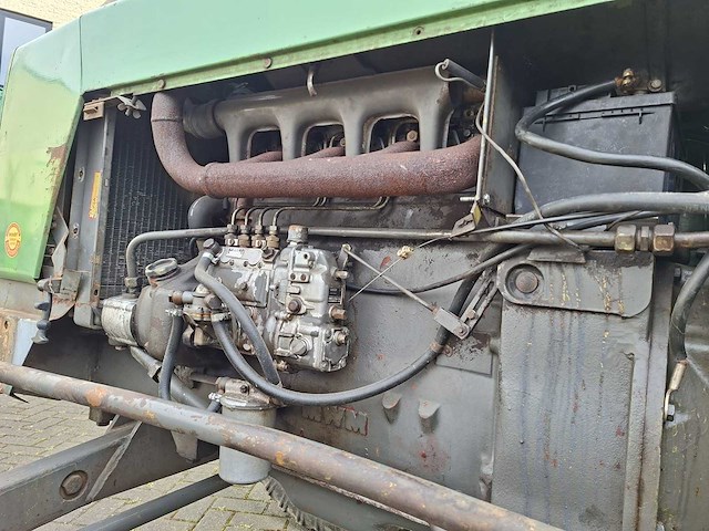 Fendt - 1972 - farmer 3s - oldtimer tractor - afbeelding 12 van  16