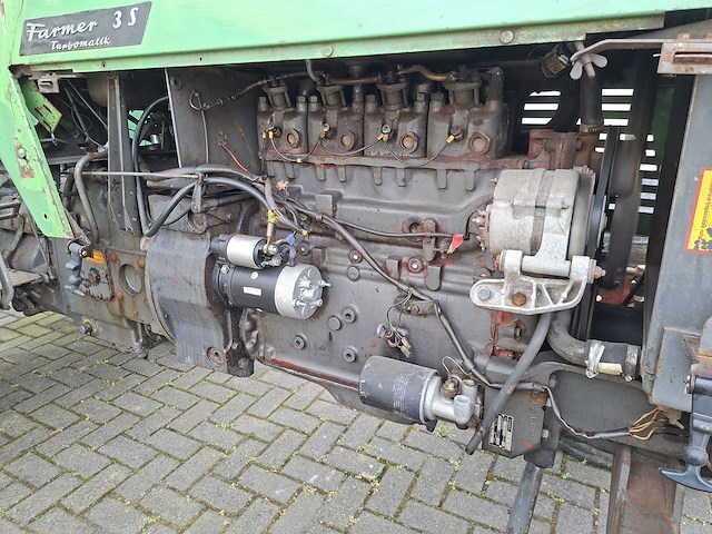 Fendt - 1972 - farmer 3s - oldtimer tractor - afbeelding 16 van  16