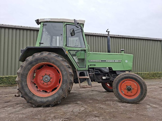 Fendt - 1983 - 308 ls - oldtimer tractor - afbeelding 12 van  31