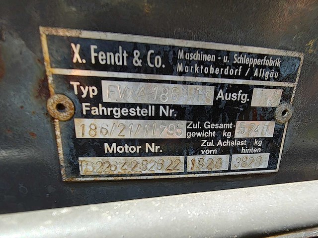 Fendt - 1988 - farmer 309lsa - vierwielaangedreven landbouwtractor - afbeelding 10 van  32