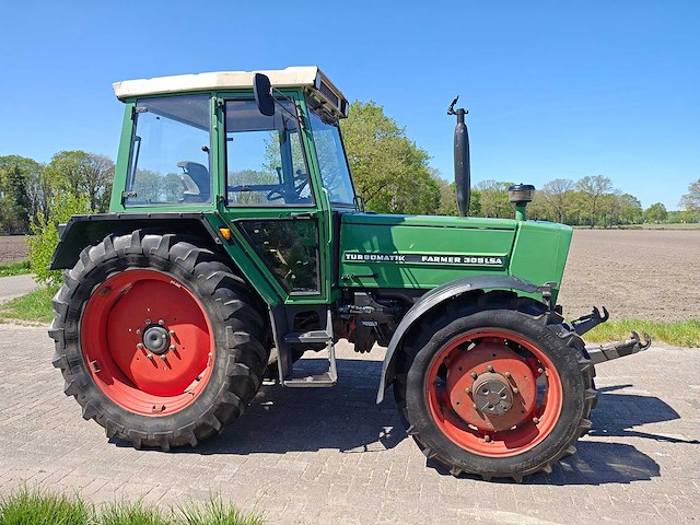 Fendt - 1988 - farmer 309lsa - vierwielaangedreven landbouwtractor - afbeelding 32 van  32