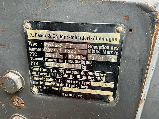 Fendt 612 lsa vierwielaangedreven landbouwtractor - afbeelding 9 van  41