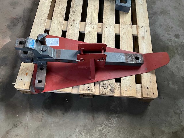 Fendt 7-serie (oud) ondertrekhaak met glijslof - afbeelding 3 van  5