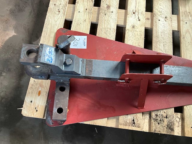 Fendt 7-serie (oud) ondertrekhaak met glijslof - afbeelding 4 van  5