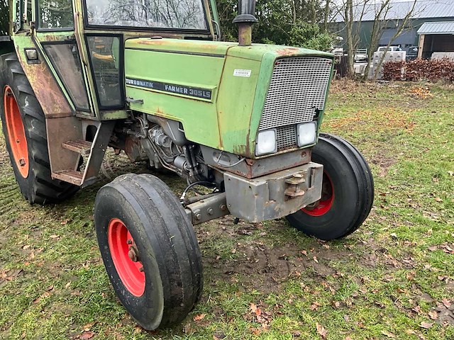 Fendt farmer 305 ls turbomatik tweewielaangedreven landbouwtractor - afbeelding 4 van  29