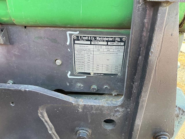 Fendt farmer 311 lsa 4-wheel drive tractor 1986 - afbeelding 8 van  23