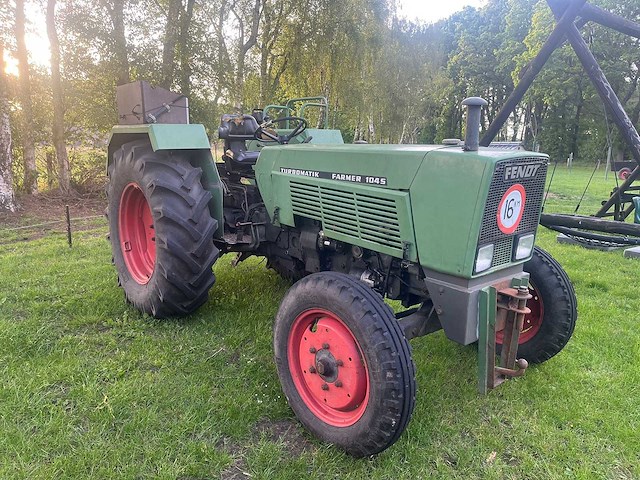 Fendt farmer fw258 oldtimer tractor - afbeelding 2 van  8
