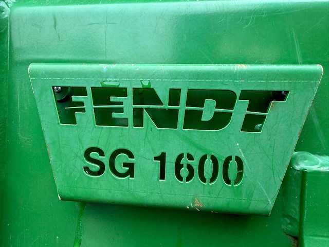 Fendt sg1600 grondbak euro aansluiting - afbeelding 4 van  6