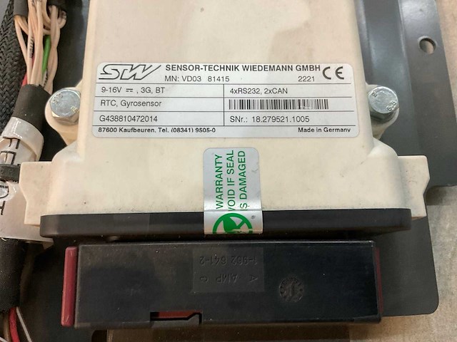 Fendt sw gyrosensor op gps ontvanger frame - afbeelding 2 van  2