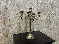 Fennando collection kandelaar 5-arm goudkleuring - afbeelding 1 van  9