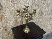 Fennando collection kandelaar 5-arm goudkleuring - afbeelding 3 van  9
