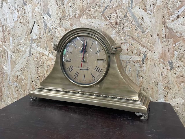 Fennando collection tafelklok van messing - afbeelding 1 van  9
